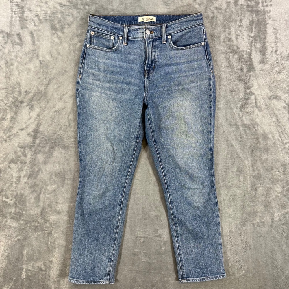 Madewell‎ The Perfect Vintage Jean Women's Size 26P Blue Denim Pants